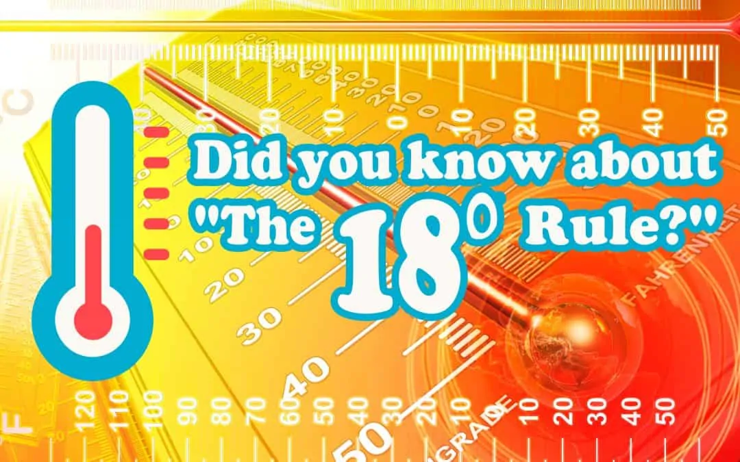 Did You Know About The 18° Rule?